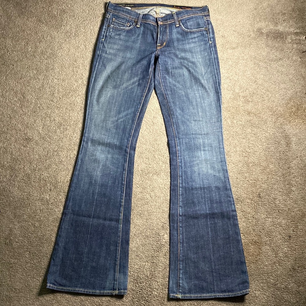 Womens Citizens of Humanity Jeans Size 27 Ingrid Low Waste Flare